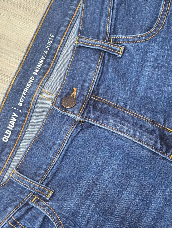Old Navy Denim - Boyfriend Skinny w/31.5" Inseam Mid Rise🧵 Denim Jeans Size 12 Old Navy sac960